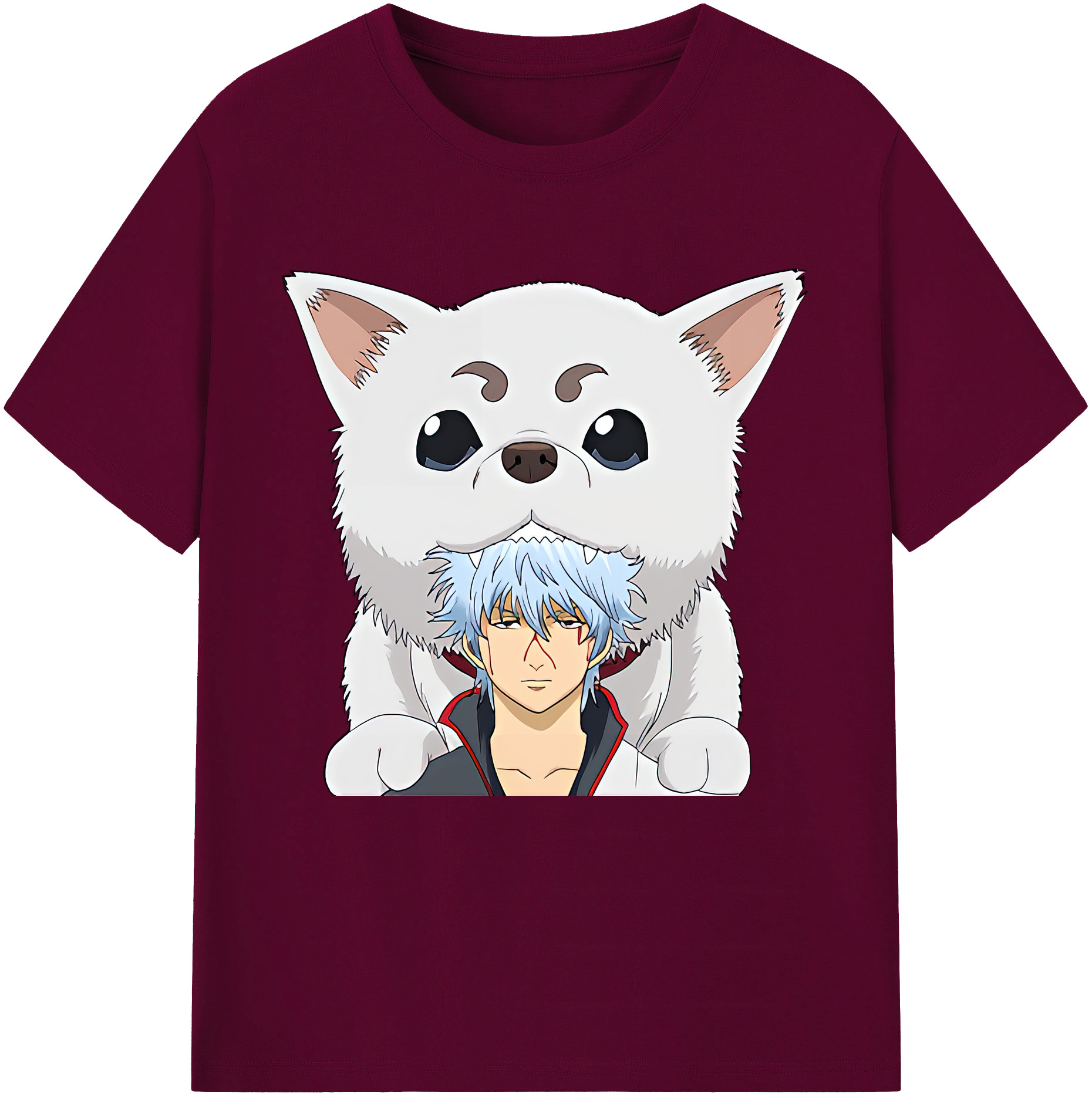（画像用） ぎんたま 坂田銀時（さかたぎんとき） 神楽 志村新八（しむら しんぱち） GINTAMA Sakata Gintoki Kagura Shimura Shinpachi レディースカジュアルプリントTシャツ（綿100％）